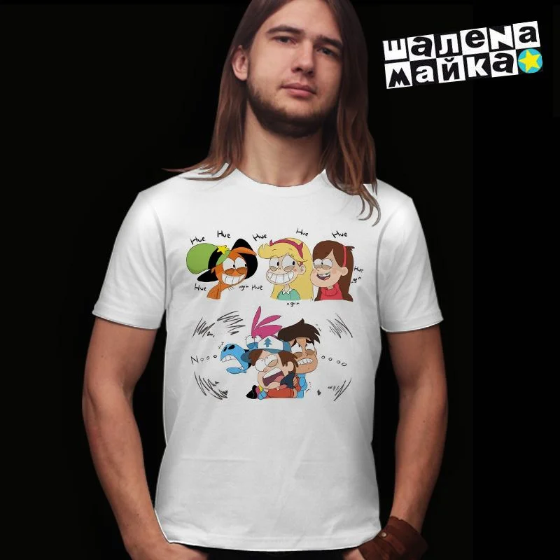 сублимационные футолки: гравити фолз gravity falls2